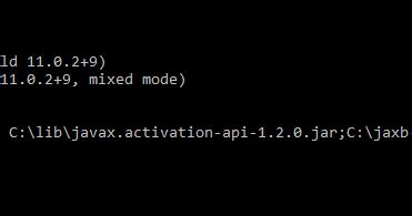 Running JAXB xjc Compiler with OpenJDK 11 .